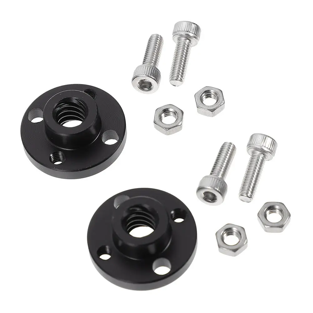 

2Sets T8 Lead Screw Nut Pom Material Precision Engineered for 3D Printer Parts Reliable Performance 3D Printer Accessories