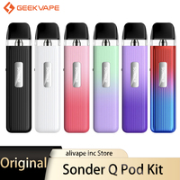 Original Geekvape Sonder Q Pod Kit Built-in 1000mAh Battery 20W Vape With 2ml Q Pod Empty Cartridge 0.8ohm Electronic Cigarette