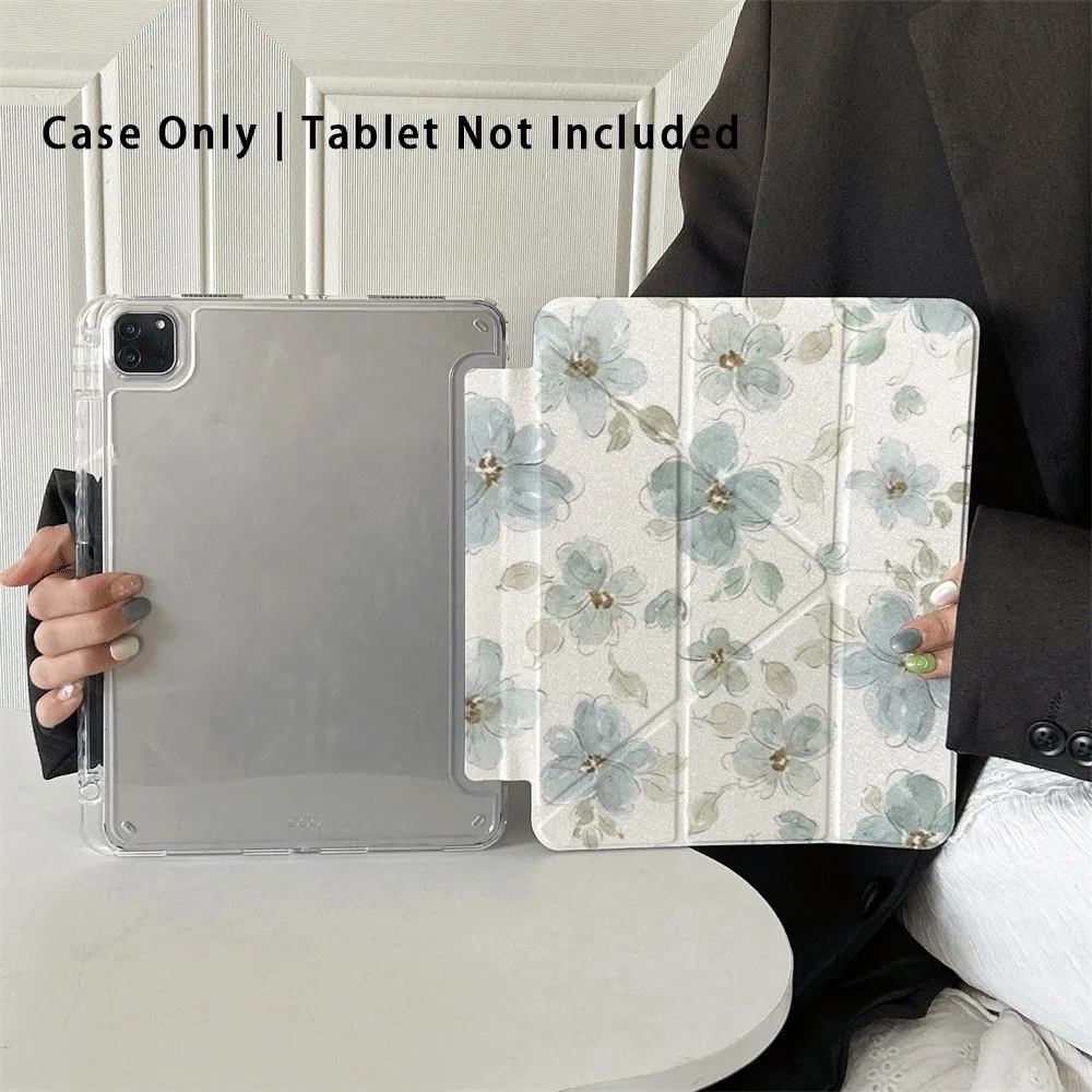 

360 ° Rotating Foldable Case to Easily Protect Your Pad: Compatible with iPad Air 6,Air 5,4,10,2024,air m3/a16 2025
