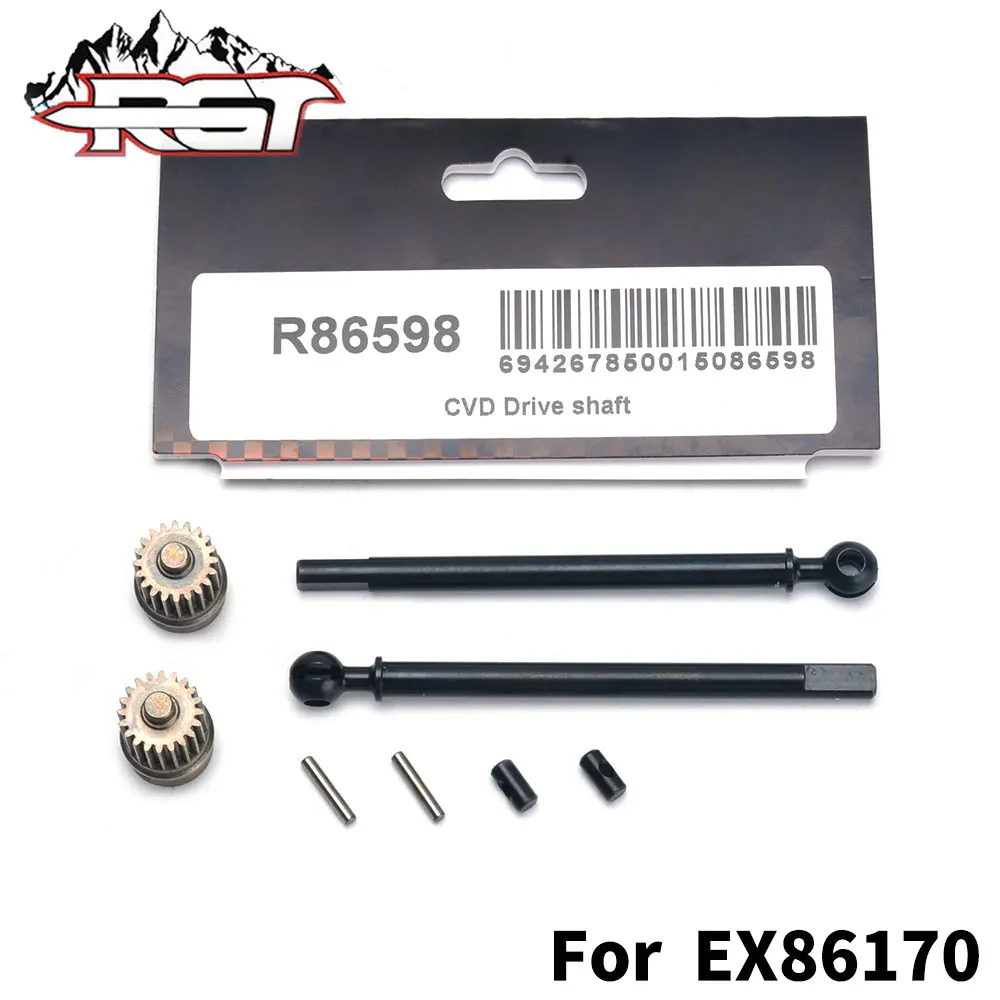 

RGT 1/10 EX86170 запчасти CVD приводной вал и 20T Gear R86598 обновленный оригинальный аксессуар для радиоуправляемого гусеничного автомобиля