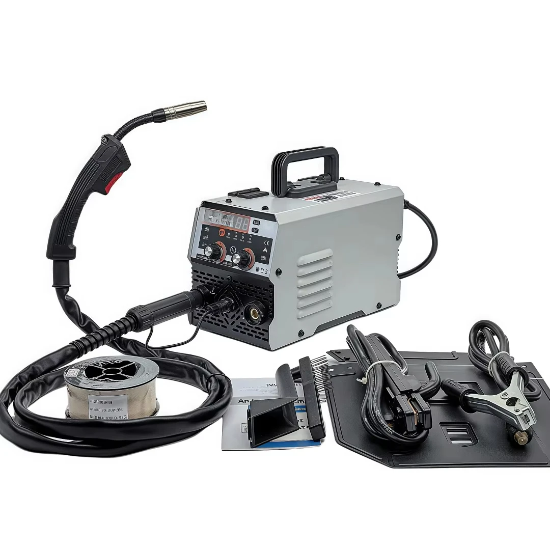 Hot Sale Gas Gasless 120A 140A 160A Portable MIG Welders Multifunctional MIG MMA LIFT TIG 3 in 1 Welding Machine