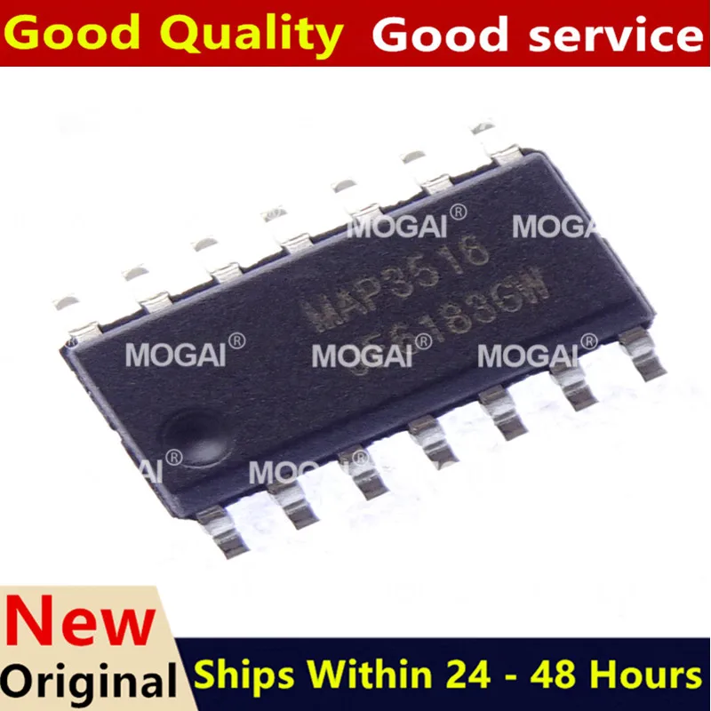 (10 Buah) 100% Chipset MAP3516 MAP3516S MAP3516SIRH Sop-14 Baru
