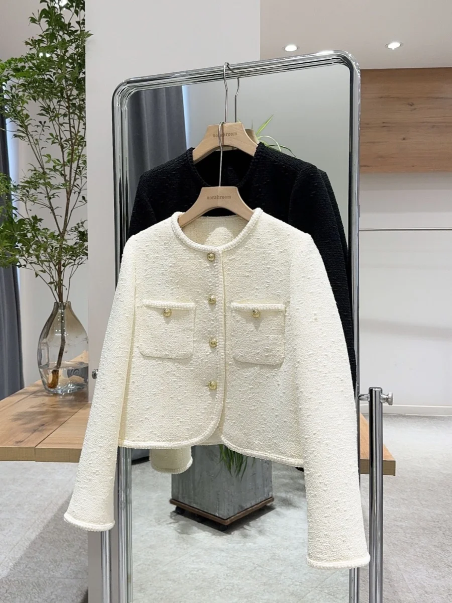 

Nuo Xiaola Authentic 229, весенний новый бренд LK Lazy Sle Gold Bule Fraant Wind Coat ort, верхняя одежда для женщин