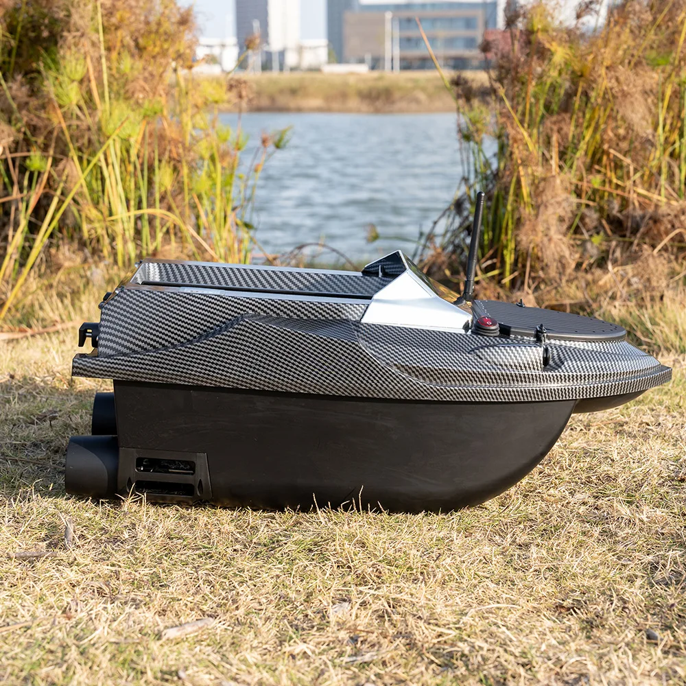 V080 عالية التقنية 12 فولت RC قارب طعم صيد من البلاستيك المتين مع نظام تحديد المواقع والسونار صياد السمك المعدات البحرية الأساسية #2