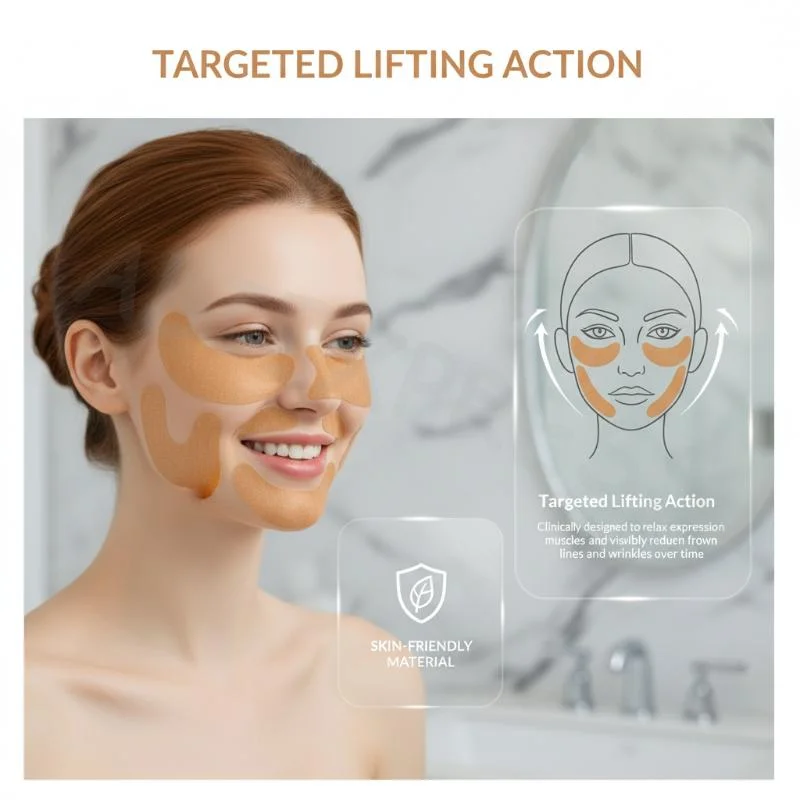 Comprehensive Anti Wrinkle Care With 10 Sheet Reusable Face Patches For Face Neck And Hands