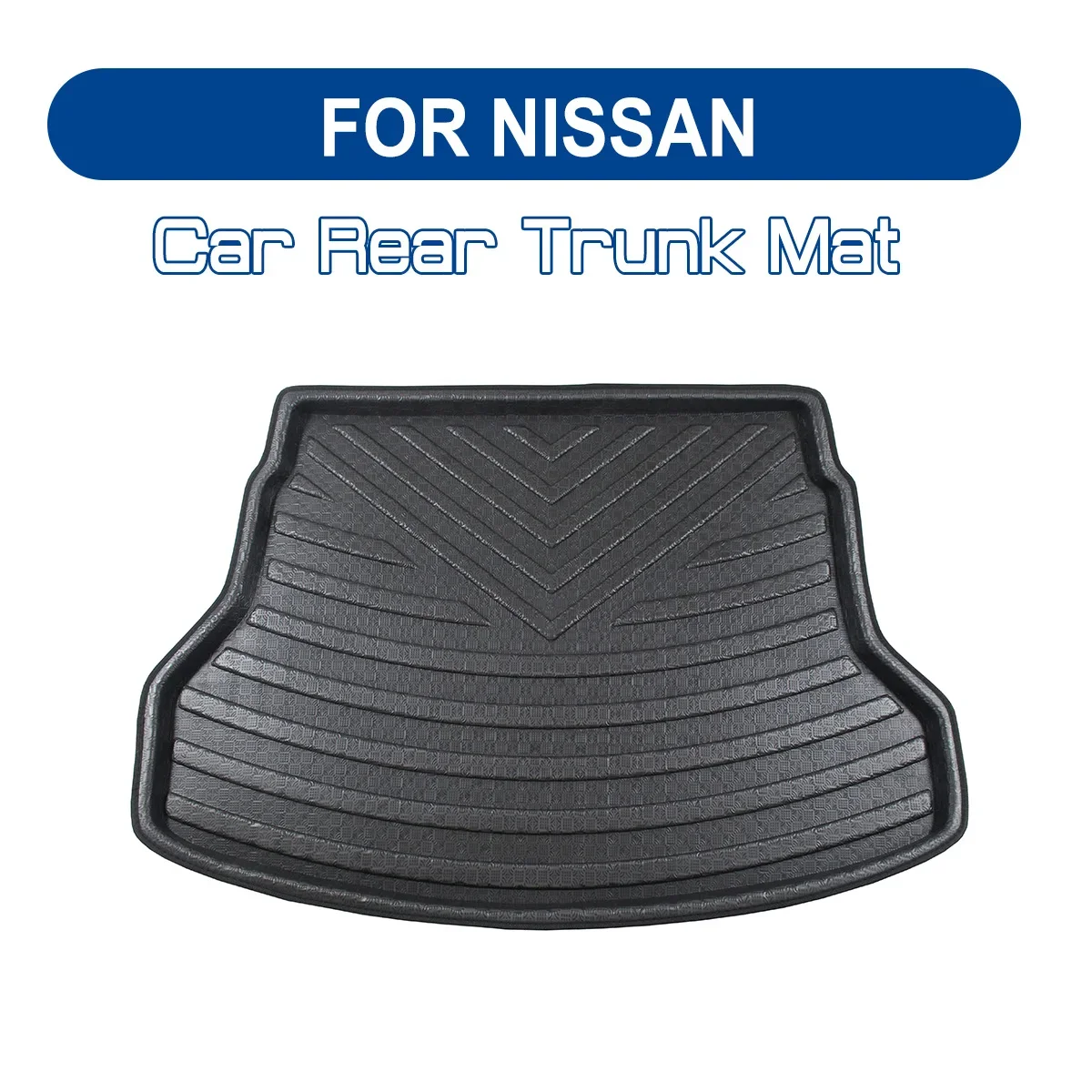 Car Rear Trunk Boot Mat Floor Mats FOR NISSAN Cefiro SUNNY Teana QASHQAI Tiida Livina SYLPHY MARCH XTERRA X-TRAIL Murano KIcks 