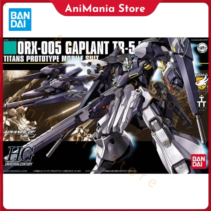 

Bandai оригинальная аниме-модель GUNDAM HGUC 1/144 ORX-005 GAPLANT TR-5 GUNDAM, экшн-фигурки, игрушки, коллекционные подарки для детей
