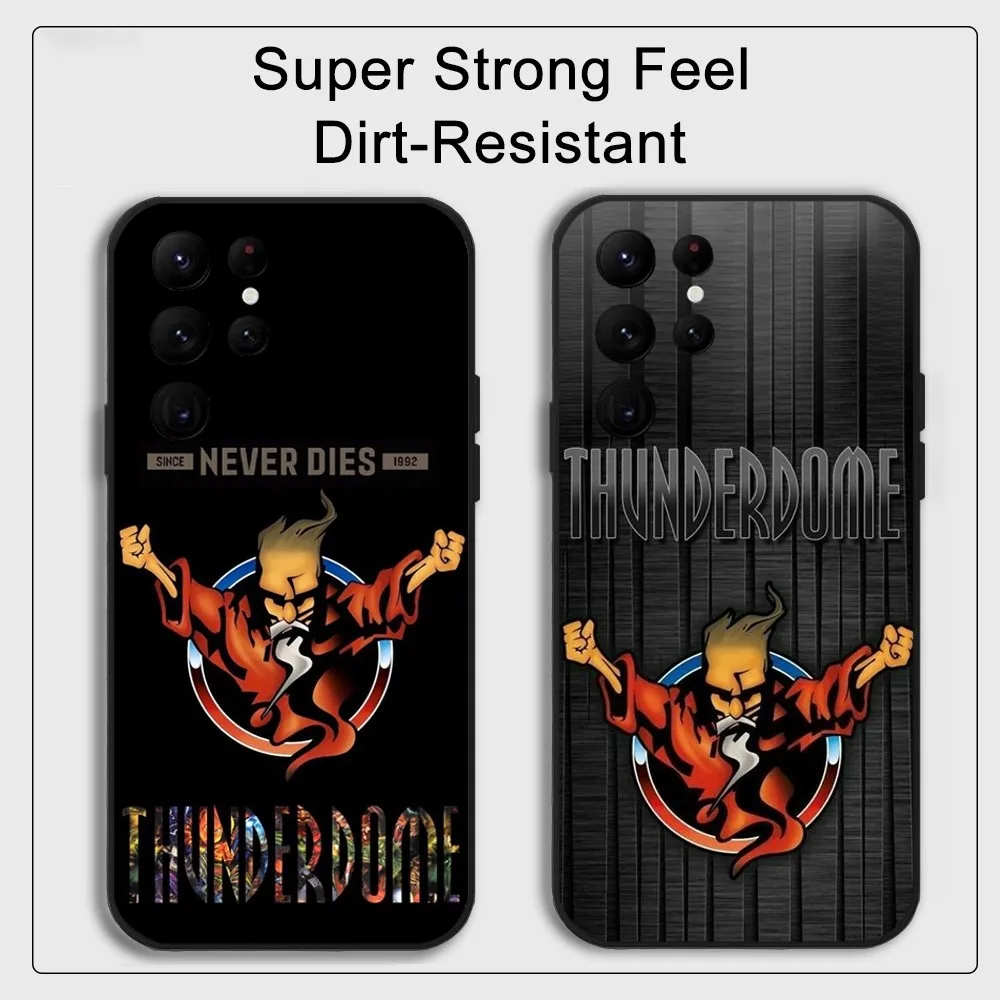 This the t-Thunderdome H-Hardcore Phone Case Samsung S series s20 s21 s22 s23 s24 FE Plus Ultra TPU Soft to Skin-friendly case