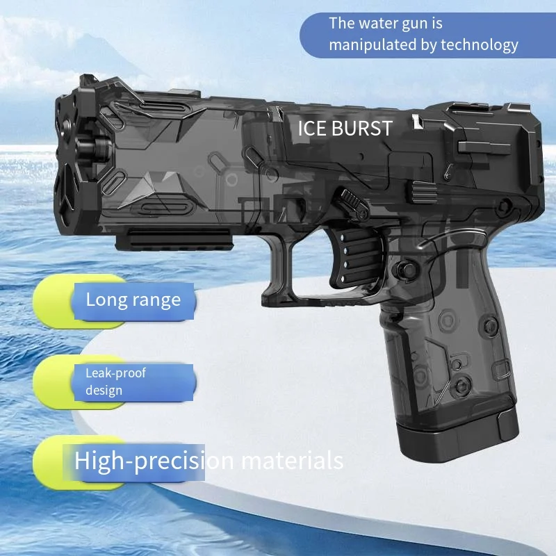 Pasja Ręczny pistolet na wodę Ice Blast Desert Eagle Letnie pływanie bitwa zabawka Ciągłe strzelanie basen zabawa na świeżym powietrzu