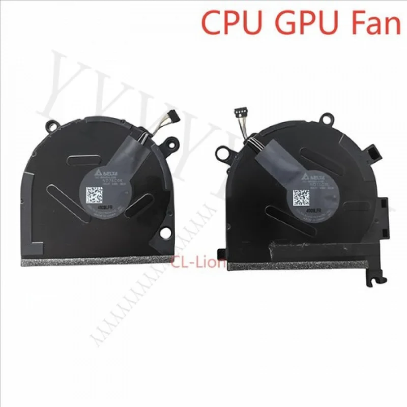 

Q+ New For CPU GPU Cooling Fan HP Spectre14 ND75C0L-22L08 ND75C0K-22L07 DC5V