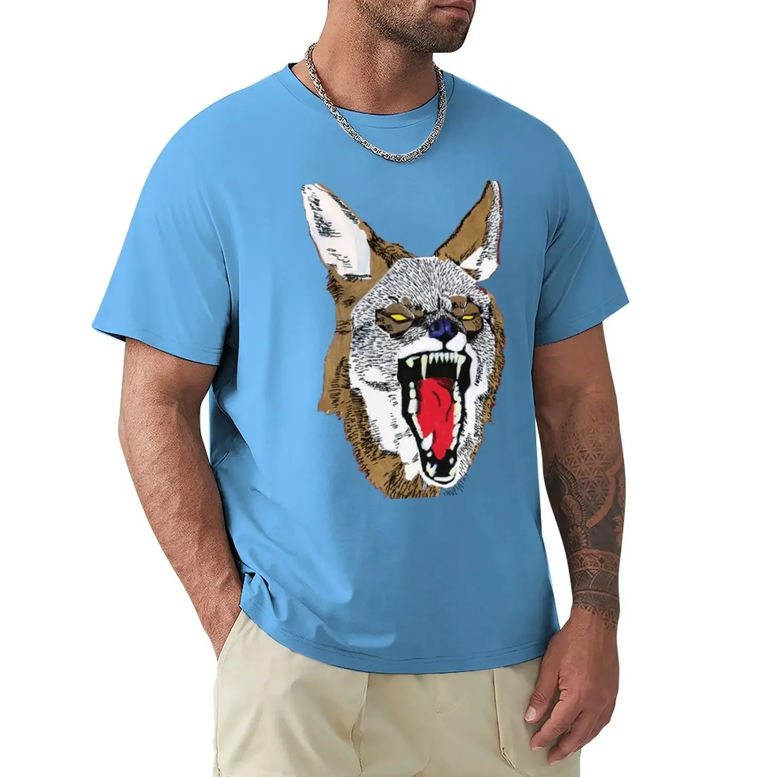 Hiatus Kaiyote Sticker T-Shirt plain kawaii clothes plus size tops T-shirts for men cotton