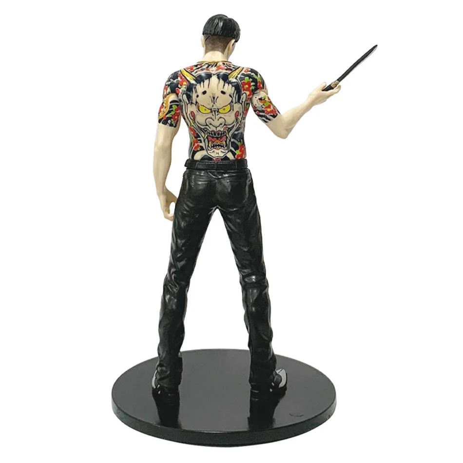 17cm YAKUZA juego Anime figura Goro Majima Kiryu Kazuma Yakuza figuras de acción estatuilla PVC colección modelo juguetes Halloween