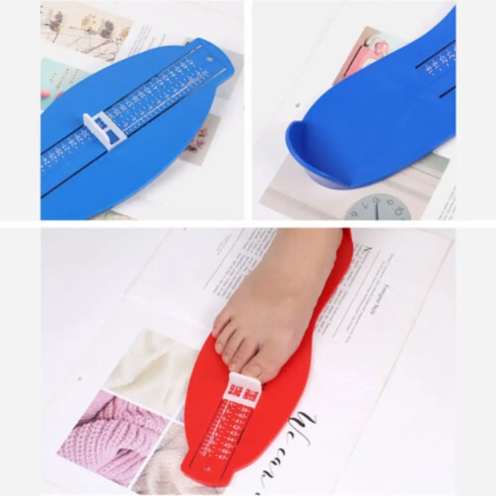 Portable UK Size Adult Foot Measure Gauge Device Hanging Design Foot Care Shoes Size Measuring Ruler