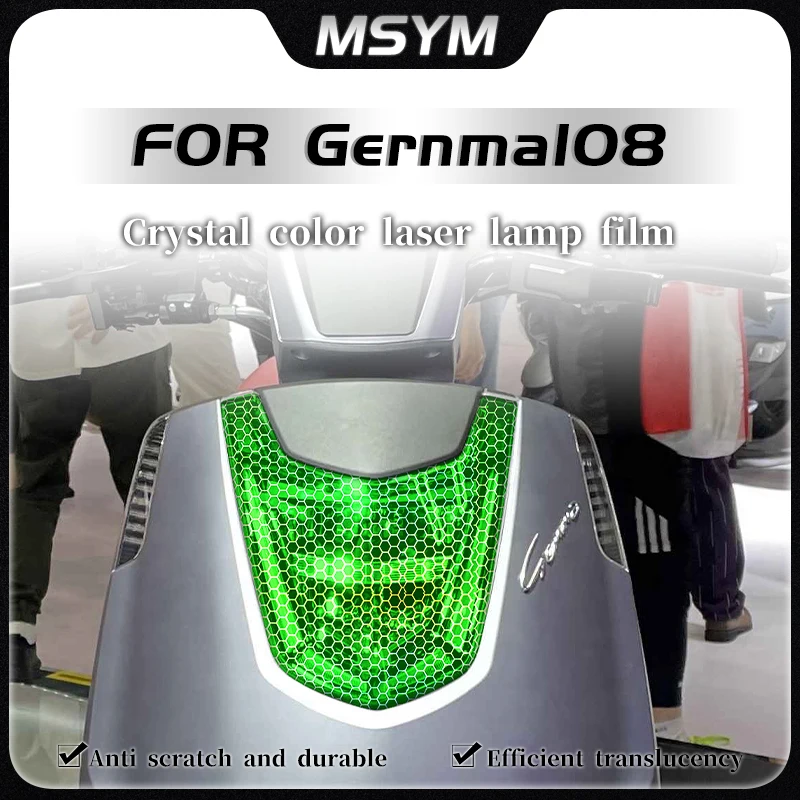 

For ARRIC Gernma108 Headlight film smoked black taillight film honeycomb laser protection sticker modification accessories