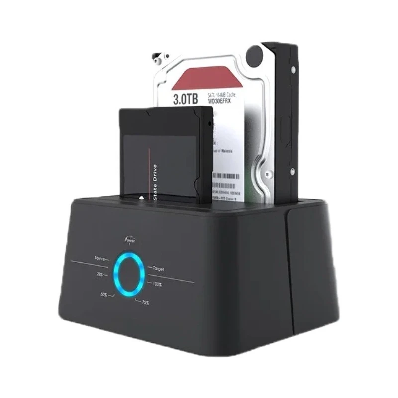 2.5/3 hard disk box base usb3.0 mechanical solid state external Sata double disk position offline