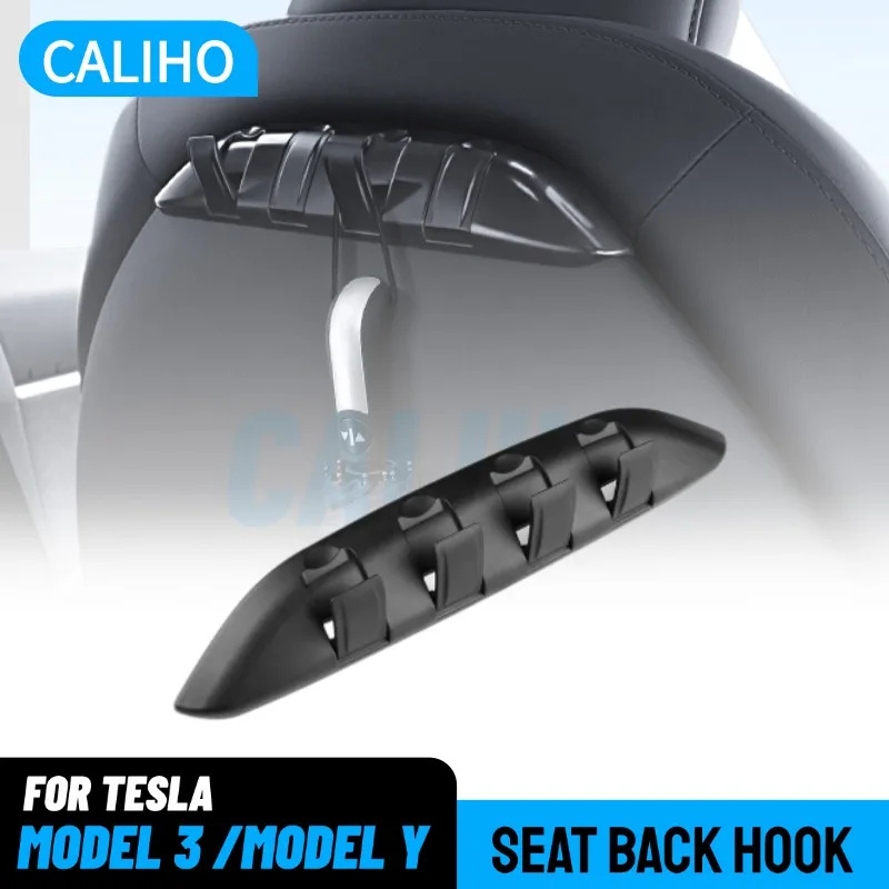 

Seat Backrest Hidden Hook for Tesla Model Y 2018-2024/Model 3 2017-2024 ABS Storage Rack Car Organizer Accessories