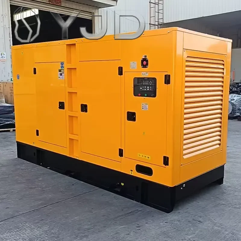 60kw 80kw 100kw Water Cooled Diesel Generator Soundproof Canopy Industrial Power Phase Weichai Ricardo