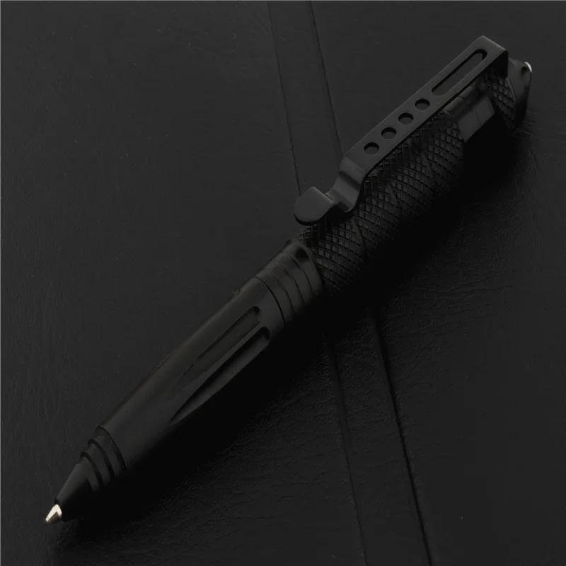 High Quality Metal Color Tactical Defense Ballpoint Pens for Students and Office Use