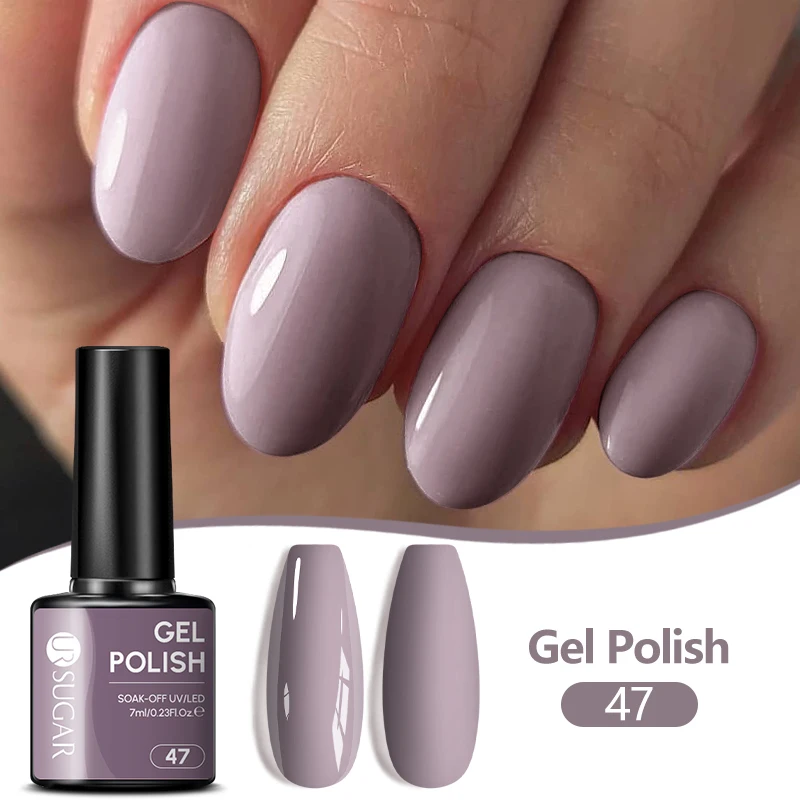 UR SUGAR 7ML Nagellak Fresh Macaron 107 Kleuren Alles voor Manicure Semi Permanente Soak Off LED UV Langdurige Nagelkunst Lak