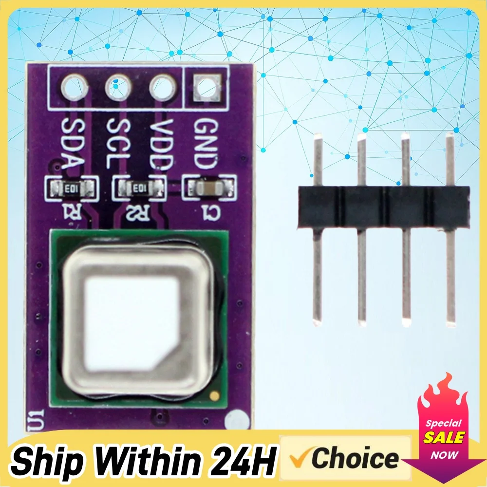 SCD40/SCD41 I2C/UART Dual Digital Interfaces CO2 Module Compact Size 3.3V Carbon Dioxide Detectors for Smart Home System