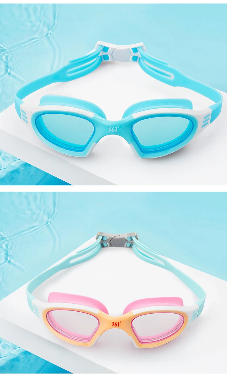 Professionelle Schwimmbrille, HD, wasserdicht, beschlagfrei, Silikon-Schwimmkappe, Wassersport-Ausrüstung für Männer und Frauen – Detail 13
