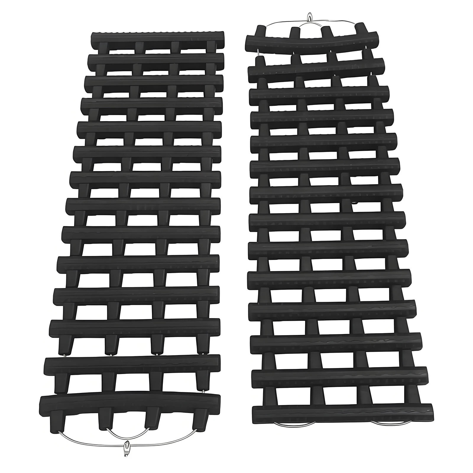 Crawler Type Tire Release Plate For Automobiles Snow and mud anti-skid tire pad Vehicle emergency rescue tools 1m x 21.5cm