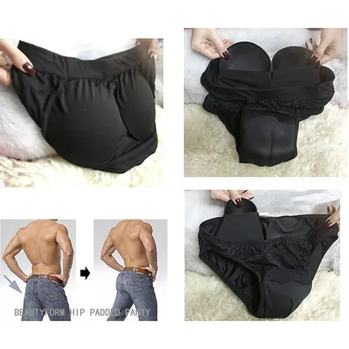 Men Body Shapers Hip Lifter Fake Ass Padded Panties Push Up Butt Lifter  Padded Enhance Sexy Underwear Gay Male Underpants