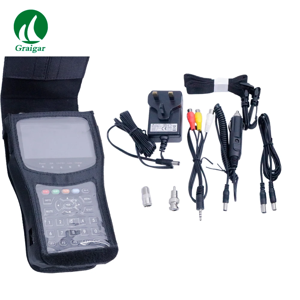 

WS-6966 Satellite Finder Meter HD Spectrum MER Satellite Finder Meter Support DVB-S/DVB-S2