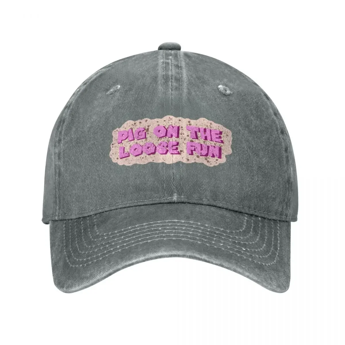 Pig on the loose fun Baseball Cap Sunhat Sunscreen |-F-| Hip Hop Women's Beach Visor Men's