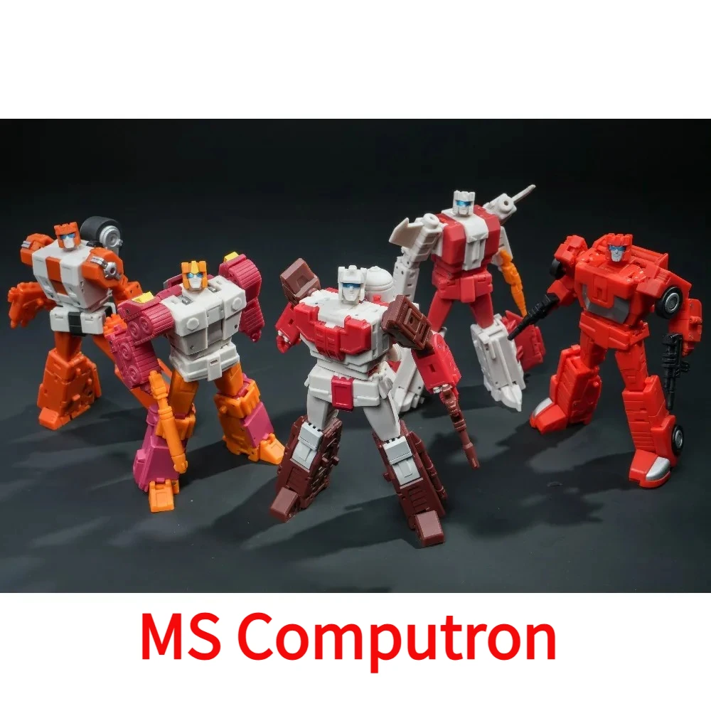 MAGIC SQUARE MS B63-B67 Computron Scattershot Lightspeed Noscone Afterburner Набор из 5 миниатюрных игрушек-комбинаций