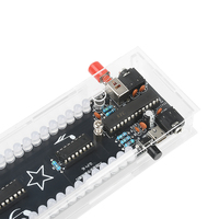 DIY 32 Segment Music Spectrum Rhythm Light Electronic Kit Sound Level LED Welding and Soldering Electronic Components