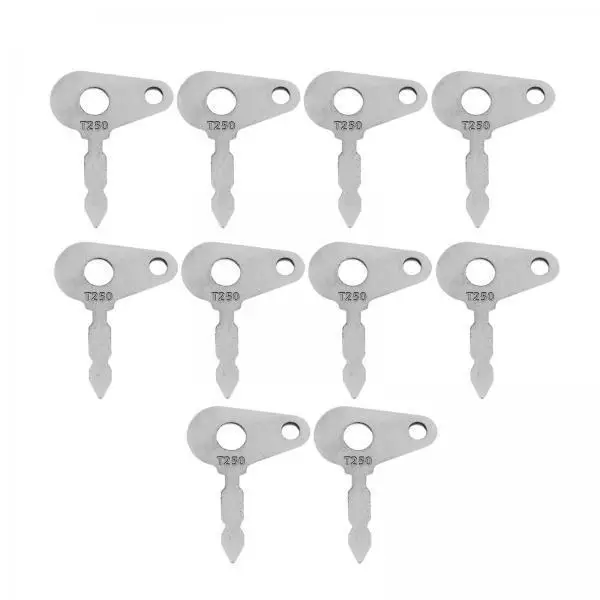 Multifunctional Start Ignition Switch Replacement Metal Excavator Key Robust Universal Type for Heavy Duty Machines