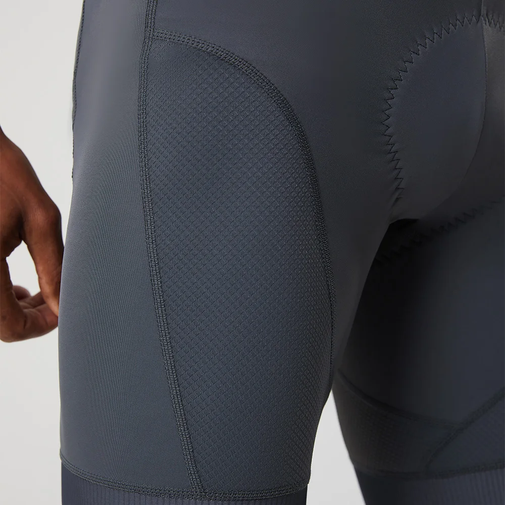 YKYWBIKE Fahrradshorts Elastische Interface Paris Radsport-Trägerhose Herren Fahrradshorts 7-Stunden-Gepolsterte Fahrradbekleidung – Detail 19