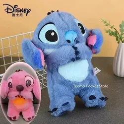 Lilo e Stitch Bambola lenitiva Traspirante Kawaii Disney Personaggio anime Stitch Accessori Decorazione della stanza Giocattolo compagno