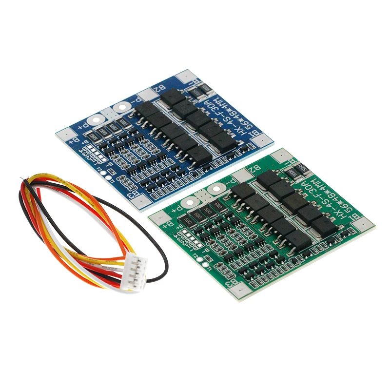 BMS 4S 3.2V 3.7V 30A LiFePO4 / Lithium Battery Charge Protection Board 12.8V 14.4V 18650 32650 Battery Packs With Balance