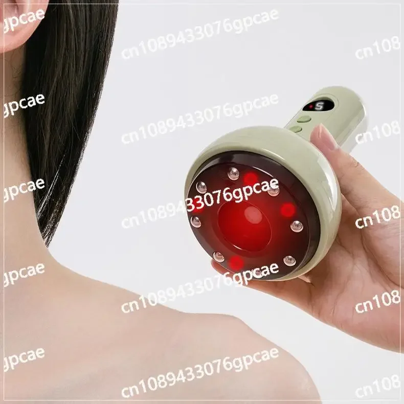 Electric Cupping Machine Scraping Instrument Shoulder and Neck Unclogging Cupping Rubbing Abdomen Back Massage Artifact