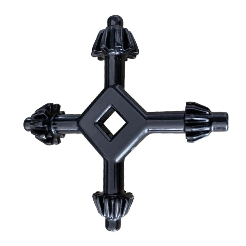 N58C Multipurpose 4 في 1 Drill Chuck مفتاح مفتاح 4 رئيس تشاك محترف لمعظم أدوات الطاقة وآلات الحفر