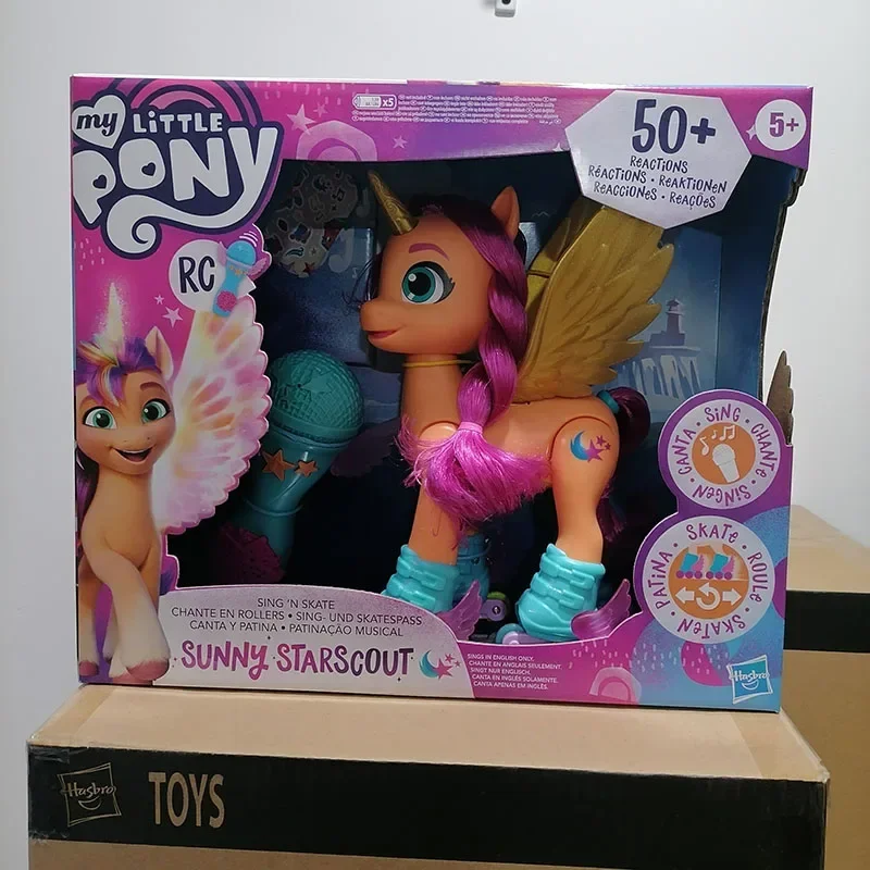 

Hasbro My Little Pony Sing'n Skate Sunny Starscout Dance F1786 play house Doll Gifts Toy Model Anime Figures Collect Ornaments