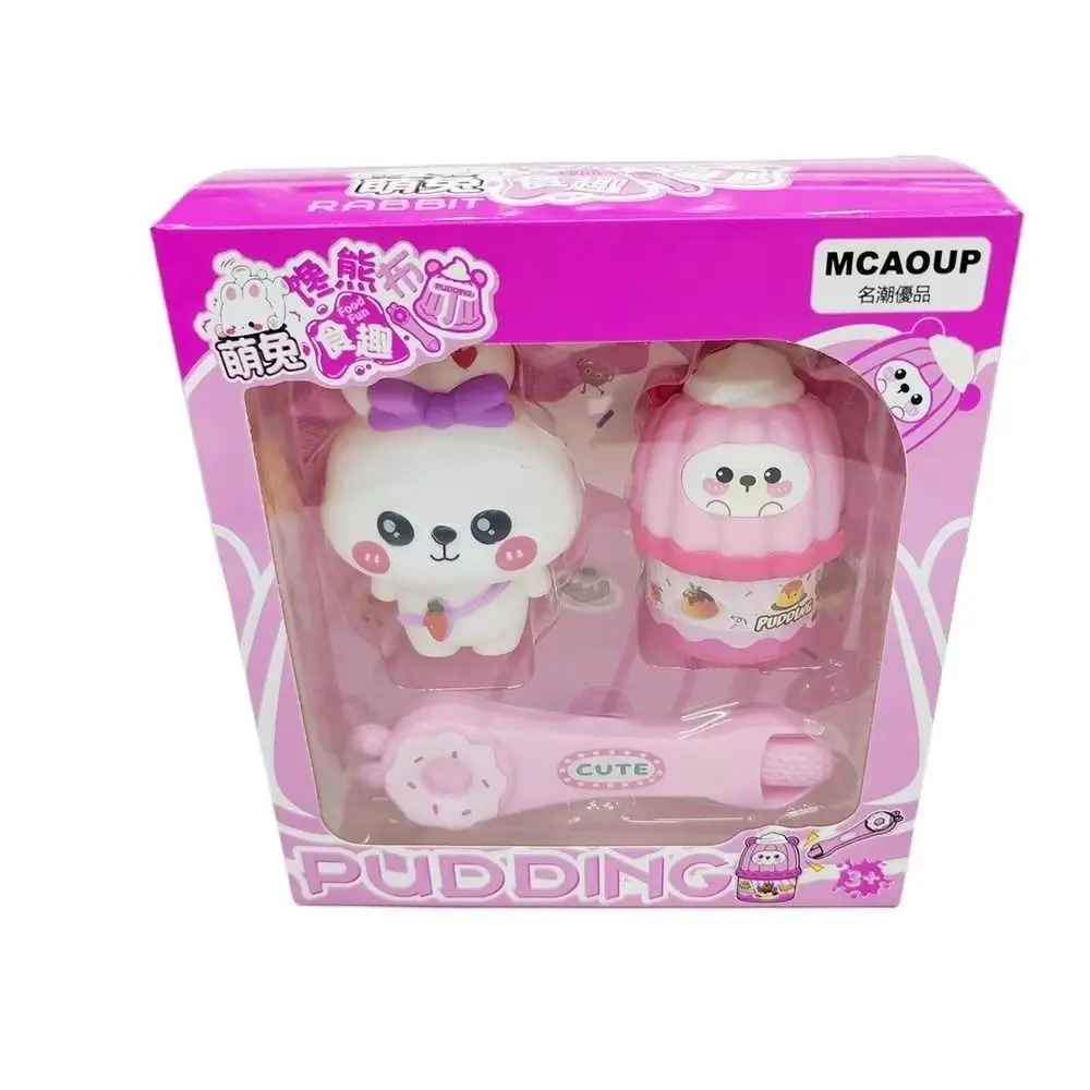 

Игровой набор для ролевых игр: имитация пудинга, кормления, игры в роли, клубничное желе, раннее развитие, кавайный дизайн