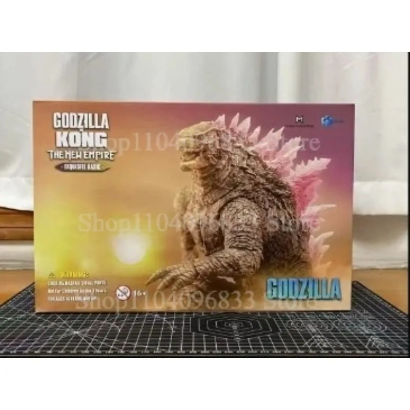 En Stock 18CM figurine d'action HIYA série de base exquise Godzilla X Kong le nouvel Empire Godzilla évolu Ver KIT de GARAGE