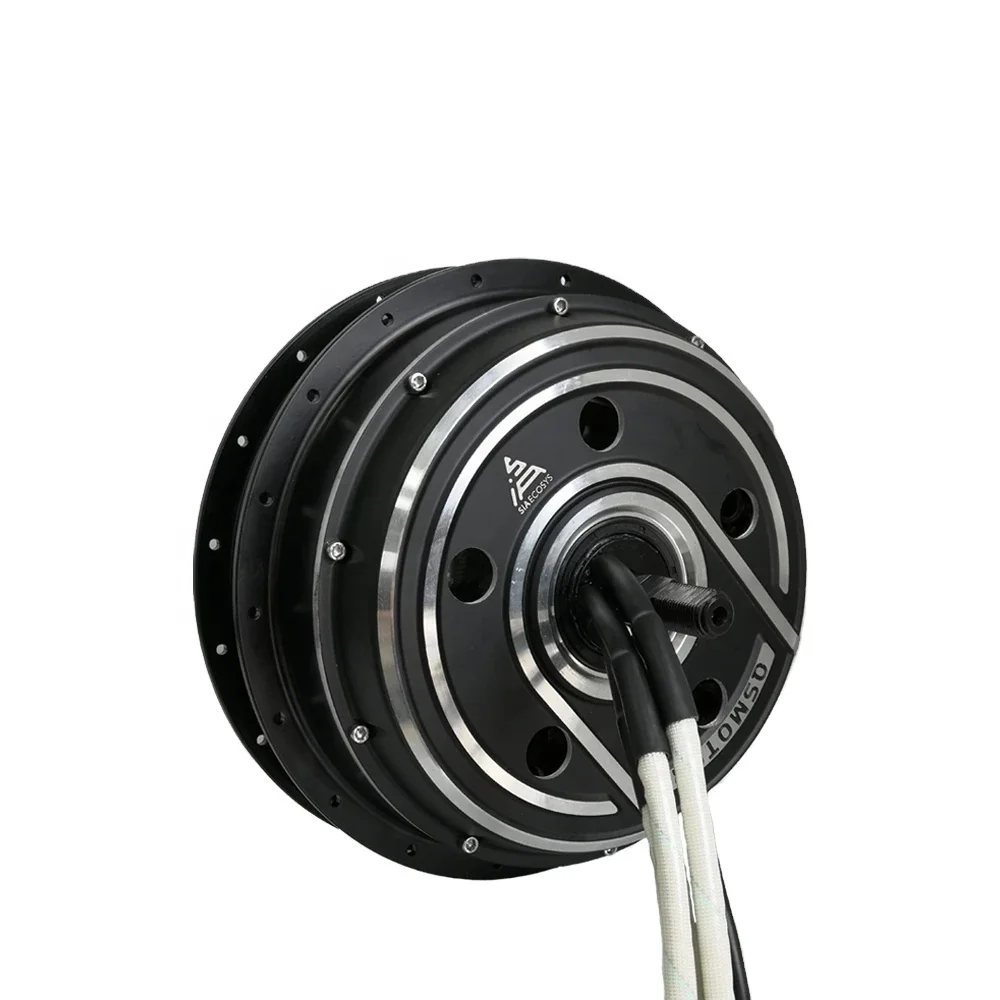 Двигатель QS 7000 Вт V3 72 В 140 кПа, двигатель со спицами, высокая мощность, воздушное охлаждение, бесщеточный электрический мотоцикл, электронный скутер, трек Vers