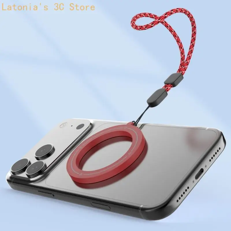 Hochwertiges magnetisches Handschlaufe-Lanyard für Smartphones, doppelseitig, starker Magnet, Anti-Verlust, bequeme Passform – Detail 10