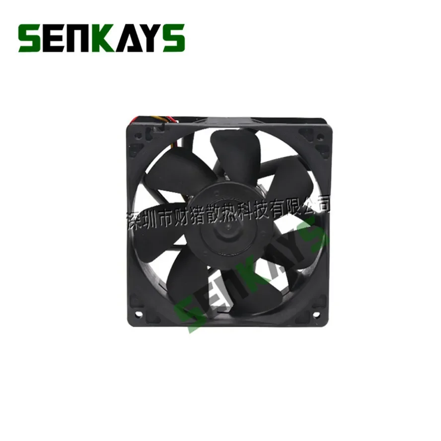 pa Dual Ball Bearing 120MM 12CM 12038  CPU Fan 120x120x25mm DC 12V Computer Case Cooling Fan 4pin  PWM
