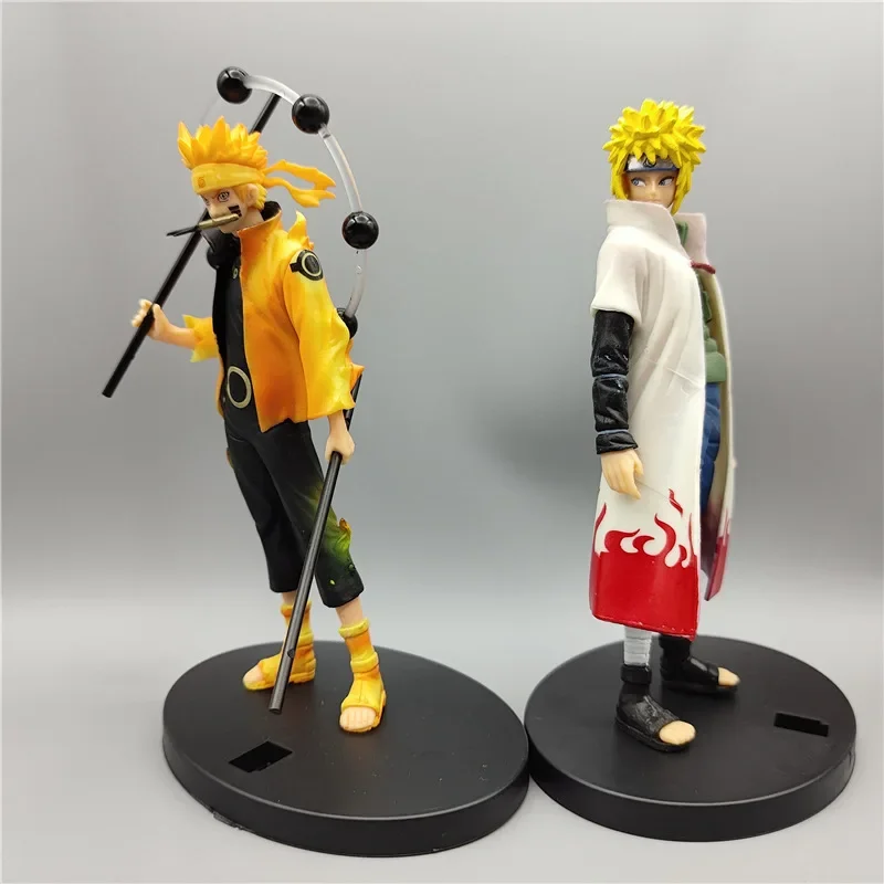 

18cm Anime Naruto Uzumaki Naruto Namikaze Minato Doll Action Figure PVC Toys Collection Figures For Friends Gifts