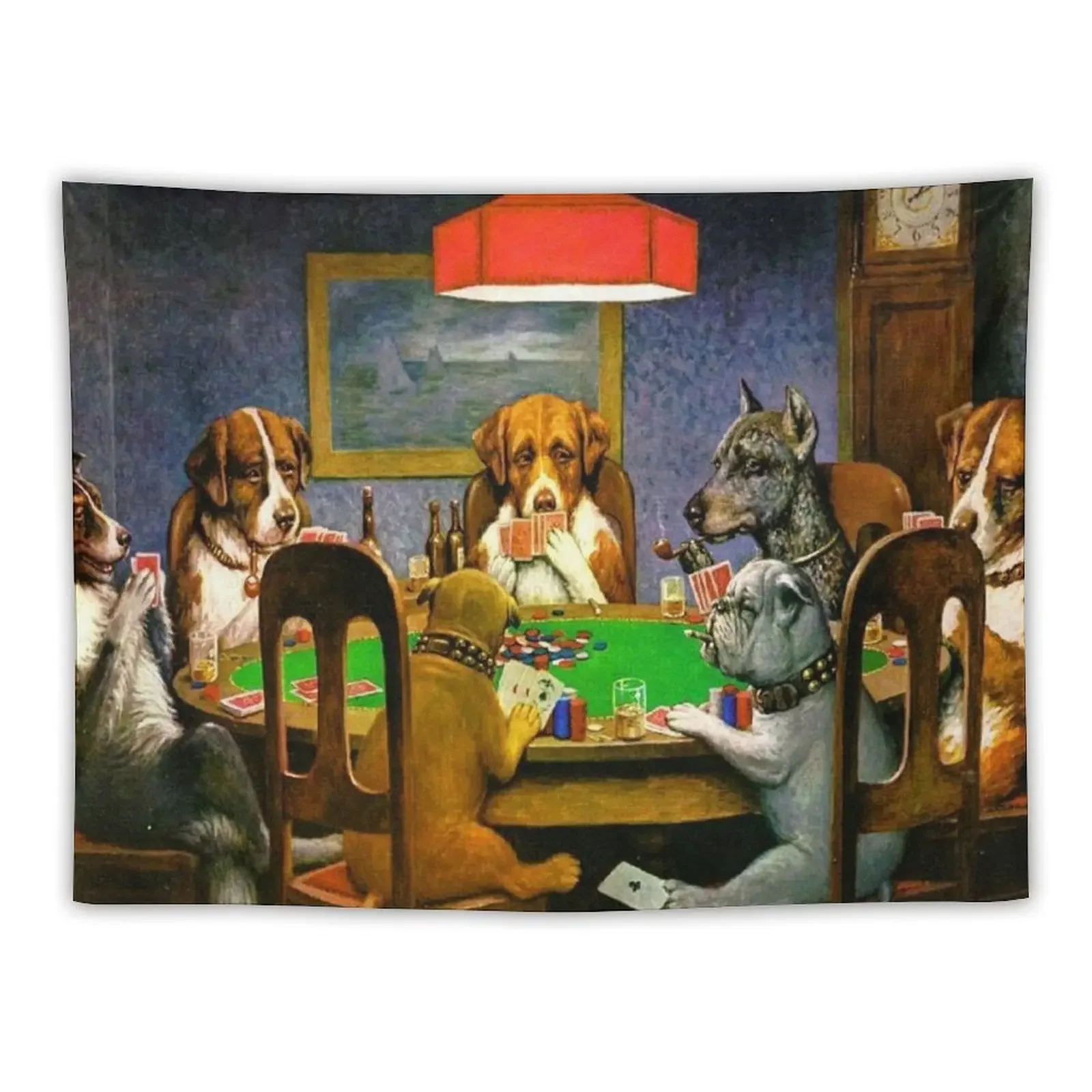 

Cassius Marcellus Coolidge - A Friend in Need Tapestry Home Decorating Custom Wall Hanging Decor Tapestry