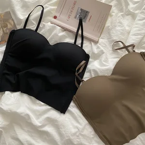 سترة غير ملحومة صديقة للبشرة على شكل حرف U مع حمالة صدر ثابتة للنساء ، بلوزة صلب لليوغا للصالة الرياضية ، حمالة صدر رائعة ، شعبية ، 1 قطعة أفضل 10 ملابس للياقة البدنية مبيعا في 90 - رقم 1