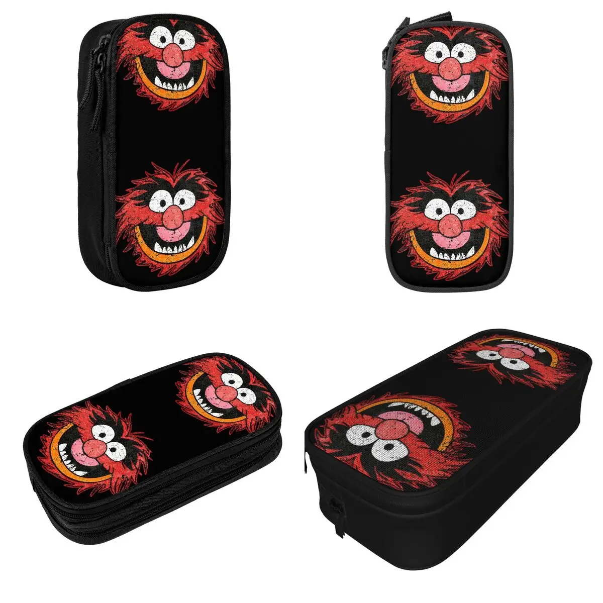 Muppets Brushed Pencil Cases Muppets Christmas Carol Pencilcases Pen Holder for Student Bag Students School Gift Stationery