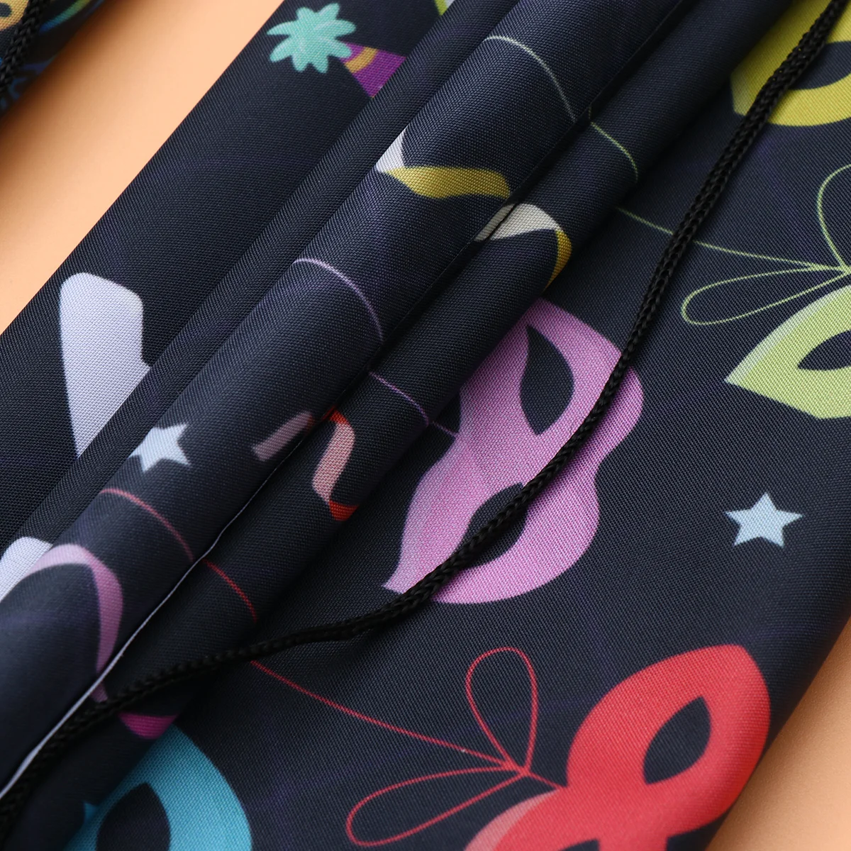 

Flag Decoration Door for American Carnival Front Mardi Gras Day Curtain Banner Banners