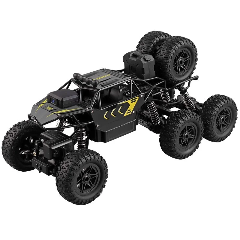Drive Large Size Remote Control Off Road Truck Four Wheel Drive High Speed Alloy Climbing Car With Hd Camera Spray Function