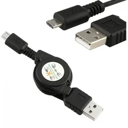 V8 Retractable cable USB to miceo usb cable Portable Cord USB A To USB 2.0 B Charger Cable Retractable for Android phone